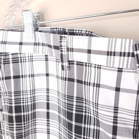 Cool 18 Golf Shorts Mens 36 Pro Expanded Waist Flat Front Belted Loop - Picture 6 of 12